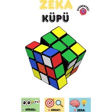 Feyza Design Renkli Zeka Küpü - Eğitici Oyuncak 3 Yaş ve Üzeri Için