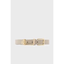 Armani Exchange Logolu Charm Detaylı Kemer Bayan Kemer XW002622 AF22692 U6223