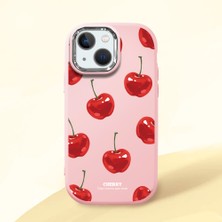 Ucuc iPhone 13 Mini Uyumlu Darbe Emici Kamera Korumalı Pembe Silikon Kılıf