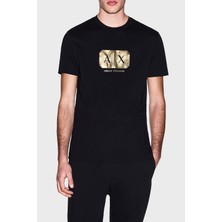 Armani Exchange Logolu Pamuklu Regular Fit Bisiklet Yaka T Shirt Erkek T Shirt XM002826 AF12308 UC001