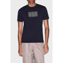 Armani Exchange Pamuklu Slim Fit Bisiklet Yaka T Shirt Erkek T Shirt XM002784 AF10356 UB096