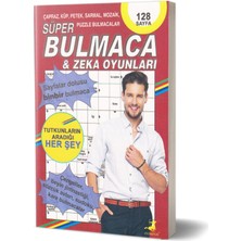 Feyza Design Süper Bulmaca ve Zeka Oyunları - Renkli Kitap