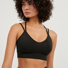 Piwow Kadın Siyah Kaplı Çift Ip Askılı Büstiyer