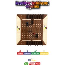 Feyza Design Koridor Labirent Akıl ve Strateji Oyunu - 2 Kişilik, 3+ Yaş
