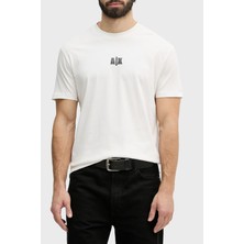 Armani Exchange % 100 Pamuk Regular Fit Bisiklet Yaka T Shirt Erkek T Shirt XM002509 AF10358 U1074