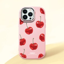 Ucuc iPhone 13 Pro Max Uyumlu Darbe Emici Kamera Korumalı Pembe Silikon Kılıf