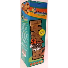 Feyza Design 54 Parçalı Denge Oyunu - Eğlenceli ve Geliştirici Oyun Takımı
