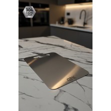 Gbk Mühendislik Ve Makine Gbk Paslanmaz Çelik Kesme Tahtası 29×40 cm