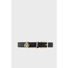 Armani Exchange Logolu Charm Detaylı Kemer Bayan Kemer XW002622 AF22692 UC001