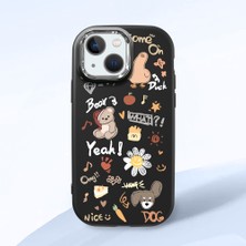 Ucuc iPhone 13 Mini Uyumlu Darbe Emici Kamera Korumalı Siyah Silikon Kılıf