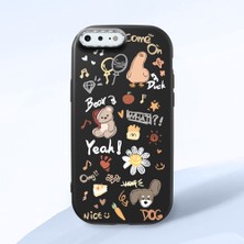 Ucuc iPhone 7 Plus/8 Plus Uyumlu Darbe Emici Kamera Korumalı Siyah Silikon Kılıf