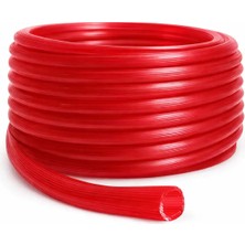 Sertsan Silikonlu Bahçe Hortumu 1/2 Inç 5 Metre Kırmızı – Dayanıklı Sulama Hortumu