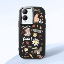 Ucuc Vivo Y28 4g Uyumlu Darbe Emici Kamera Korumalı Siyah Silikon Kılıf
