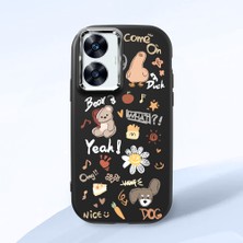 Ucuc Realme C55 Uyumlu Darbe Emici Kamera Korumalı Siyah Silikon Kılıf