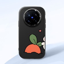 Ucuc Vivo X200 Pro Uyumlu Darbe Emici Kamera Korumalı Siyah Silikon Kılıf