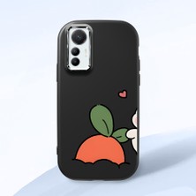 Ucuc Mi 12 Lite Uyumlu Darbe Emici Kamera Korumalı Siyah Silikon Kılıf