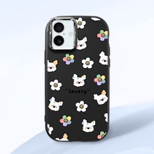 Ucuc iPhone 16 Plus Uyumlu Darbe Emici Kamera Korumalı Siyah Silikon Kılıf