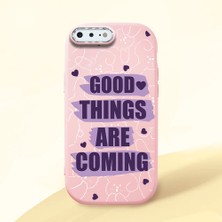 Ucuc iPhone 7 Plus/8 Plus Uyumlu Darbe Emici Kamera Korumalı Pembe Silikon Kılıf
