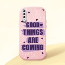 Ucuc Samsung Galaxy A50/A50S/A30S Uyumlu Darbe Emici Kamera Korumalı Pembe Silikon Kılıf