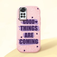 Ucuc Redmi Note 11/note 11S Uyumlu Darbe Emici Kamera Korumalı Pembe Silikon Kılıf