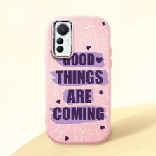 Ucuc Mi 12 Lite Uyumlu Darbe Emici Kamera Korumalı Pembe Silikon Kılıf