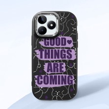 Ucuc Realme C51/C53 Uyumlu Darbe Emici Kamera Korumalı Siyah Silikon Kılıf