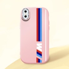 Ucuc iPhone X/xs Uyumlu Darbe Emici Kamera Korumalı Pembe Silikon Kılıf