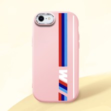 Ucuc iPhone 7/8/se 2020 2022 Uyumlu Darbe Emici Kamera Korumalı Pembe Silikon Kılıf