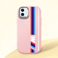 Ucuc iPhone 12 Mini Uyumlu Darbe Emici Kamera Korumalı Pembe Silikon Kılıf