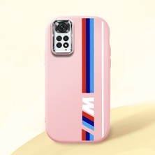 Ucuc Redmi Note 11/note 11S Uyumlu Darbe Emici Kamera Korumalı Pembe Silikon Kılıf