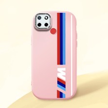 Ucuc Realme C25/C25S Uyumlu Darbe Emici Kamera Korumalı Pembe Silikon Kılıf