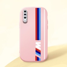 Ucuc Samsung Galaxy A50/A50S/A30S Uyumlu Darbe Emici Kamera Korumalı Pembe Silikon Kılıf