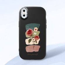 Ucuc iPhone X/xs Uyumlu Darbe Emici Kamera Korumalı Siyah Silikon Kılıf