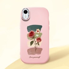 Ucuc iPhone Xr Uyumlu Darbe Emici Kamera Korumalı Pembe Silikon Kılıf