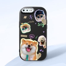 Ucuc iPhone 7 Plus/8 Plus Uyumlu Darbe Emici Kamera Korumalı Siyah Silikon Kılıf