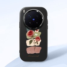 Ucuc Vivo X300 Pro Uyumlu Darbe Emici Kamera Korumalı Siyah Silikon Kılıf