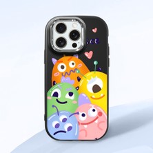 Ucuc iPhone 15 Pro Max Uyumlu Darbe Emici Kamera Korumalı Siyah Silikon Kılıf