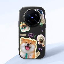 Ucuc Vivo X200 Pro Uyumlu Darbe Emici Kamera Korumalı Siyah Silikon Kılıf