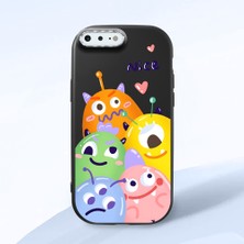 Ucuc iPhone 7 Plus/8 Plus Uyumlu Darbe Emici Kamera Korumalı Siyah Silikon Kılıf