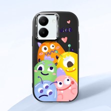 Ucuc Vivo Y77T/Y78M Uyumlu Darbe Emici Kamera Korumalı Siyah Silikon Kılıf