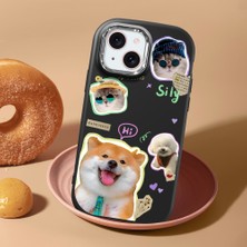 Ucuc iPhone 15 Uyumlu Darbe Emici Kamera Korumalı Siyah Silikon Kılıf