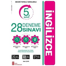 Ata Yayıncılık 5. Sınıf 28 Deneme Sınavı İngilizce