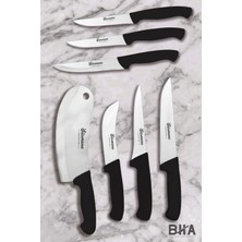 Sürmene 7 Parça Mutfak Bıçakları Seti Çelik