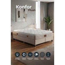 Mobyat Konfor Plus Ultra Full Ortopedik Bel ve Sırt Destekli Pedli Yaylı Yatak