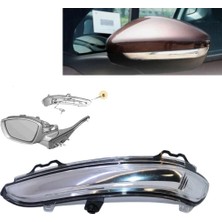 Zetoto Peugeot 208 2008 Citroen C3 C4 Cactus Sol Yan Ayna Sinyali Sürücü Tarafı 1607512580