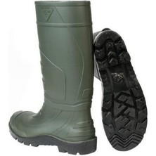 Arısan S5 Pvc Iş Güvenlik Çizmesi Haki Çelik Burun Çelik Ara Taban