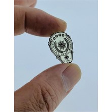 kuyumcudan Egm Yaka Rozeti ( 925 Ayar Gümüş )
