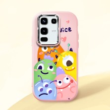 Ucuc Infinix Note 50/note 50 Pro Uyumlu Darbe Emici Kamera Korumalı Pembe Silikon Kılıf