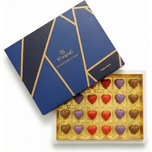 Vivaldi String Serisi 24'lü Kalpli Çikolata Kutusu