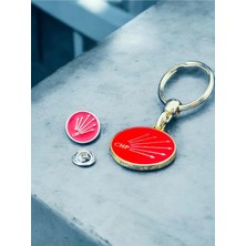 kuyumcudan Chp Yaka Rozeti Anahtarlık Hediyeli